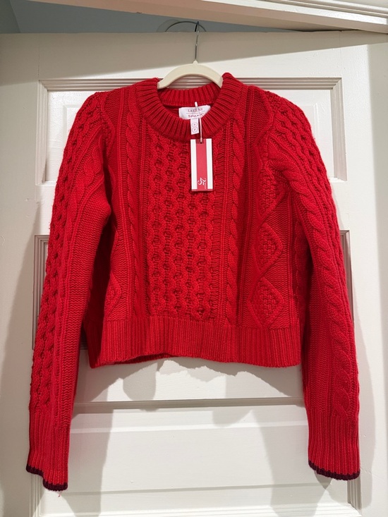 La Ligne Sweaters - La Ligne Cropped Cable Marin Sweater